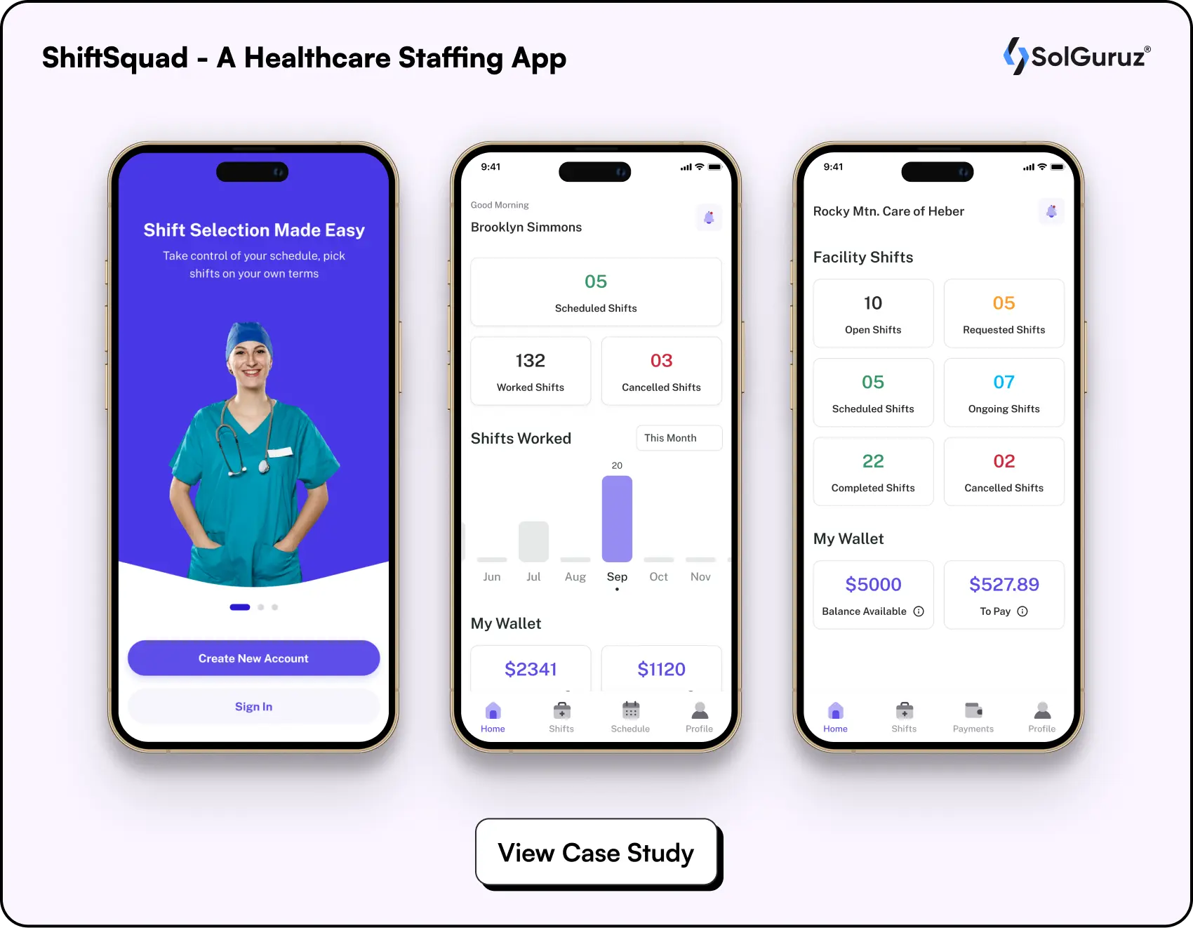 Shift Squad, a HIPAA-Compliant Nurse Staffing App
