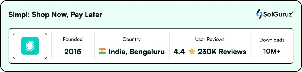 Simpl - Shop Now Pay Later App