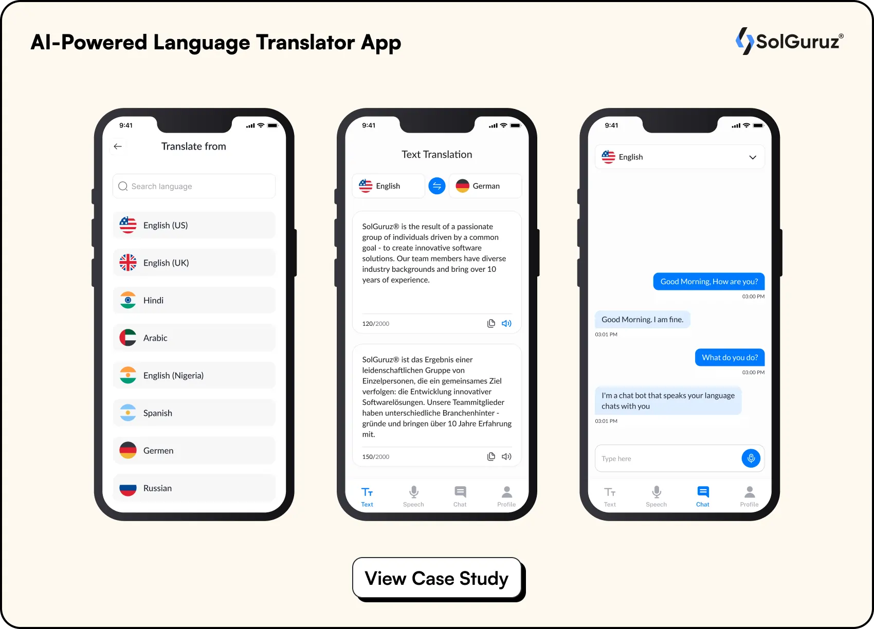 ai powered language translator app