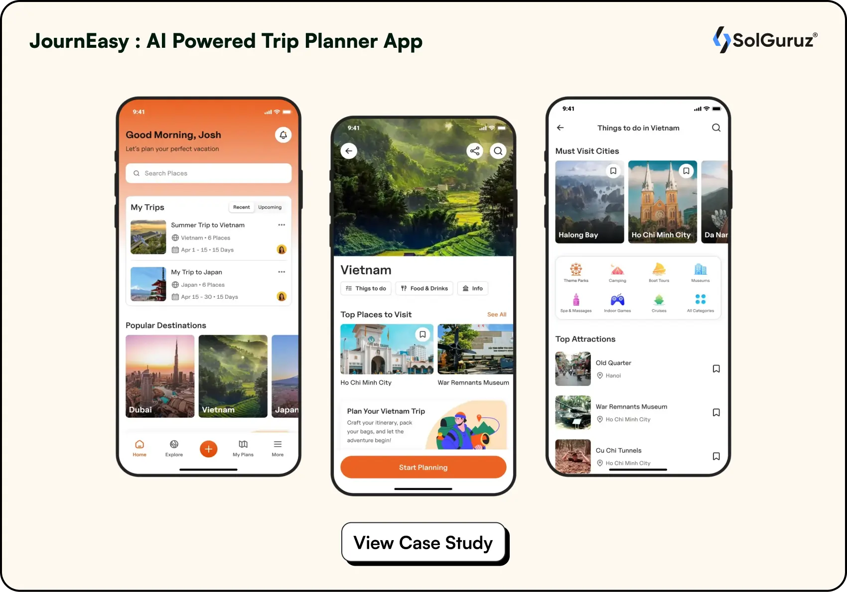 journeasy ai powered trip planner app