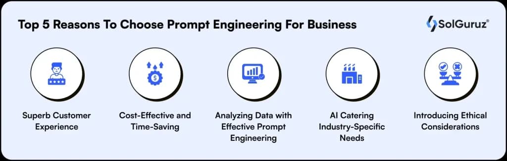 top reasons to choose prompt engineering for business