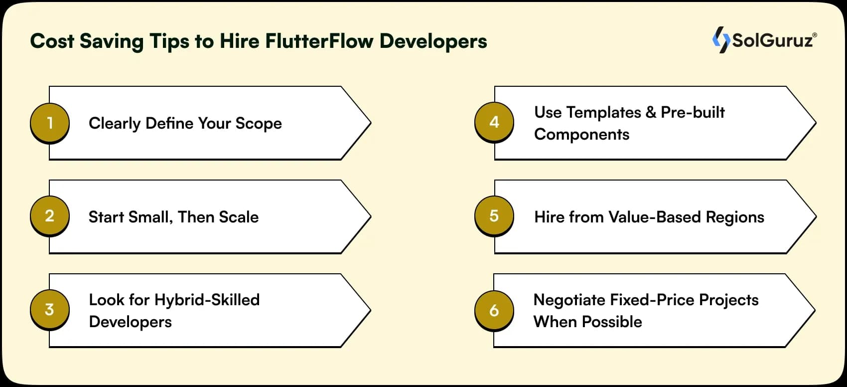 cost saving tips to hire flutterflow developers