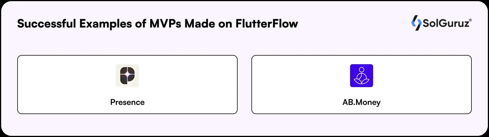 successful examples of mvps made on flutterflow