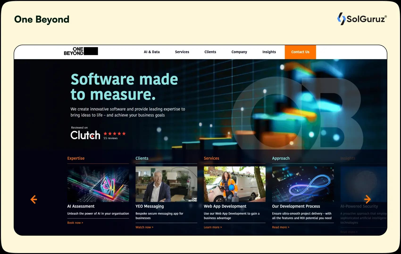 one beyond express js development services