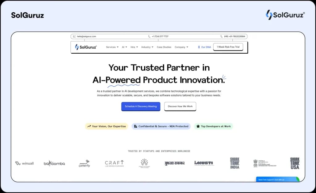 solguruz mobile app development company