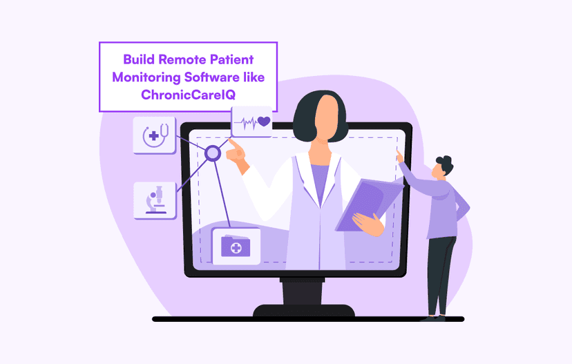 build a remote patient monitoring software like chroniccareiq