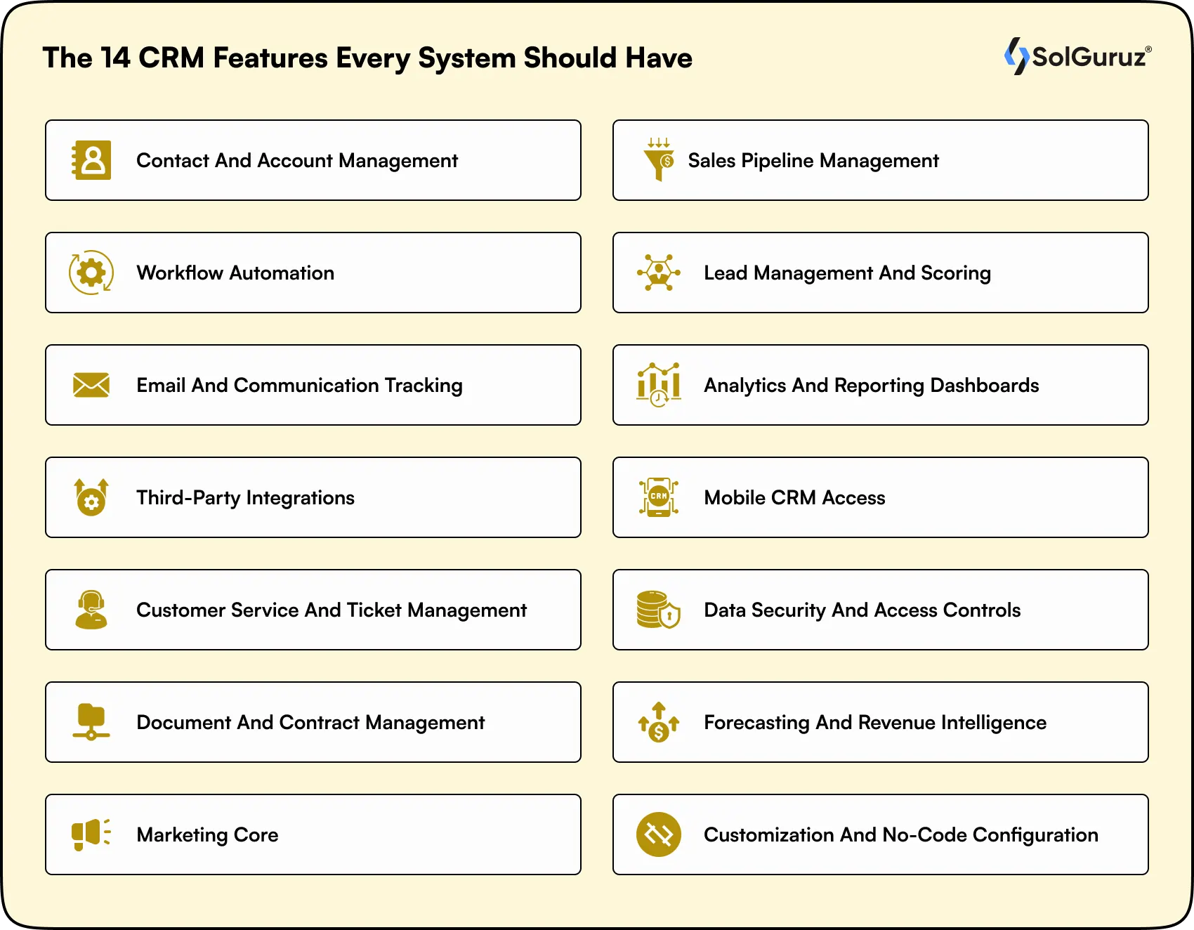 crm features every system should have