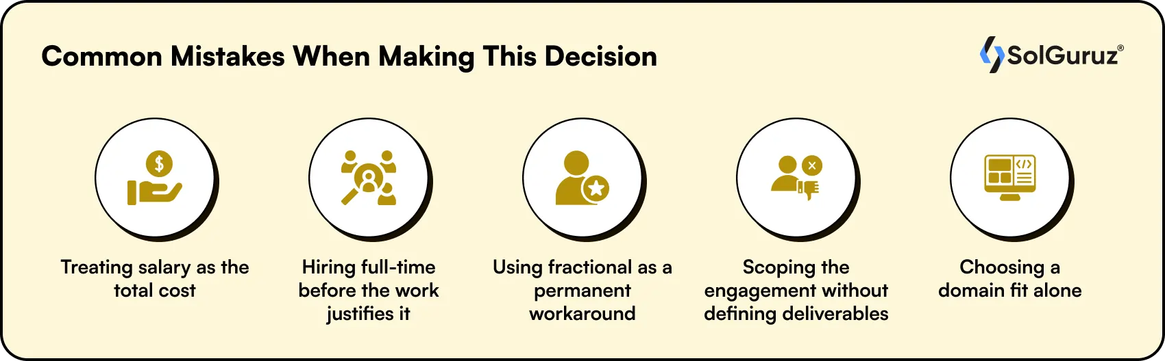Common Mistakes When Making This Decision