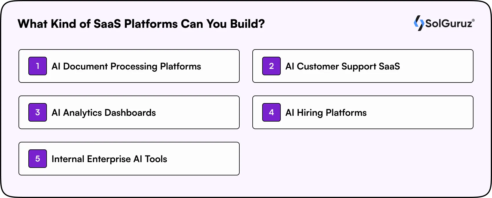 what kind of saas platforms can you build