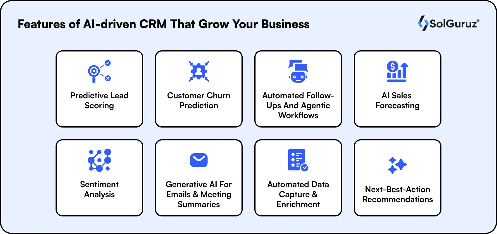 features of ai driven crm that grow your business