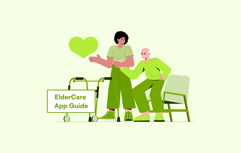 how to develop an eldercare app guide