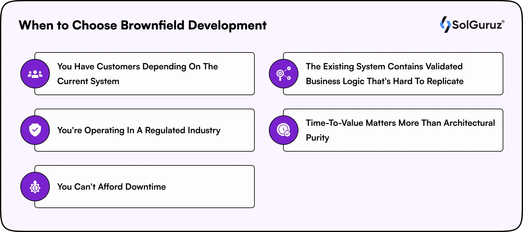 when to choose brownfield development