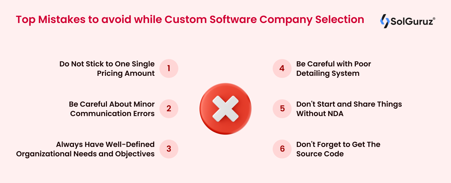 Top Mistakes to avoid Avoid While Selecting a Custom Software Development Company