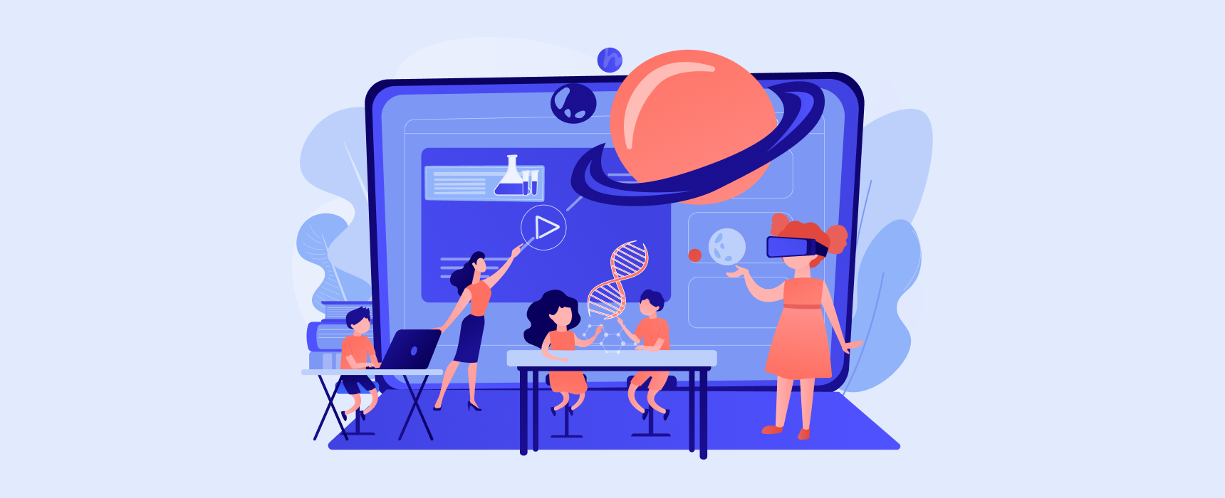 AR/VR way learning