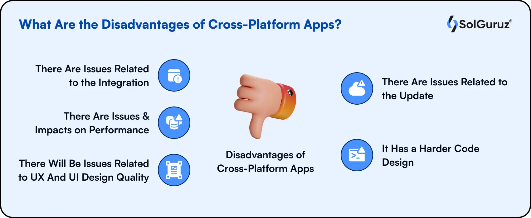 What Are the Disadvantages of Cross-Platform App Development