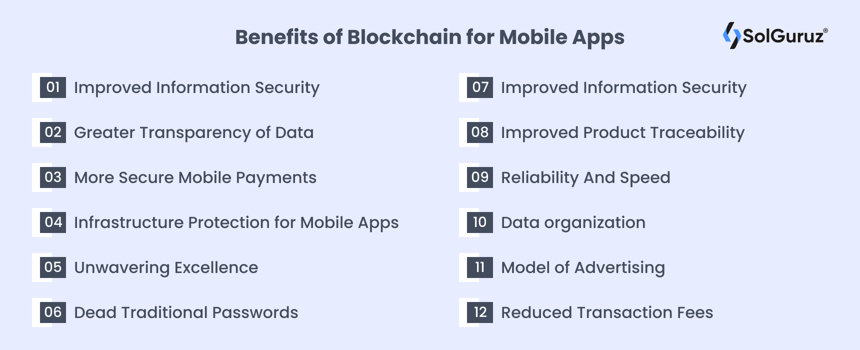 Benefits of Blockchain for Mobile Apps