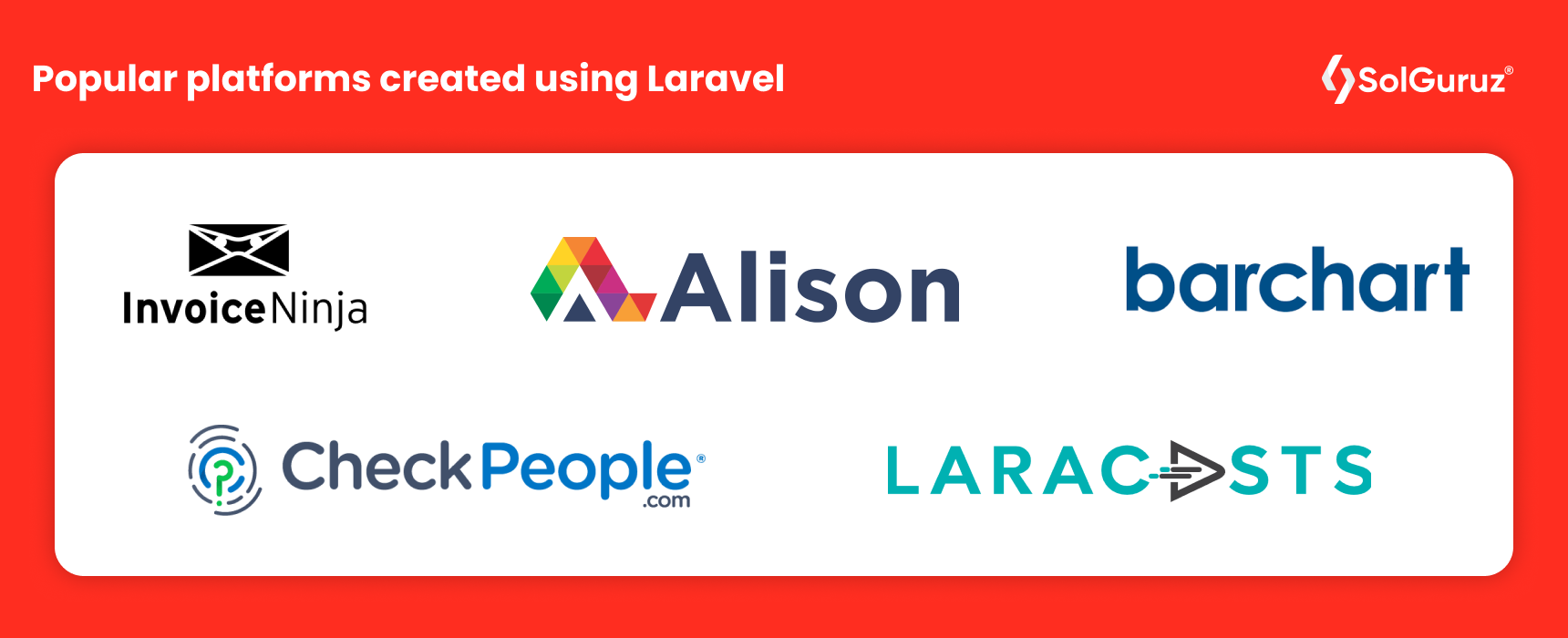Popular platforms created using Laravel