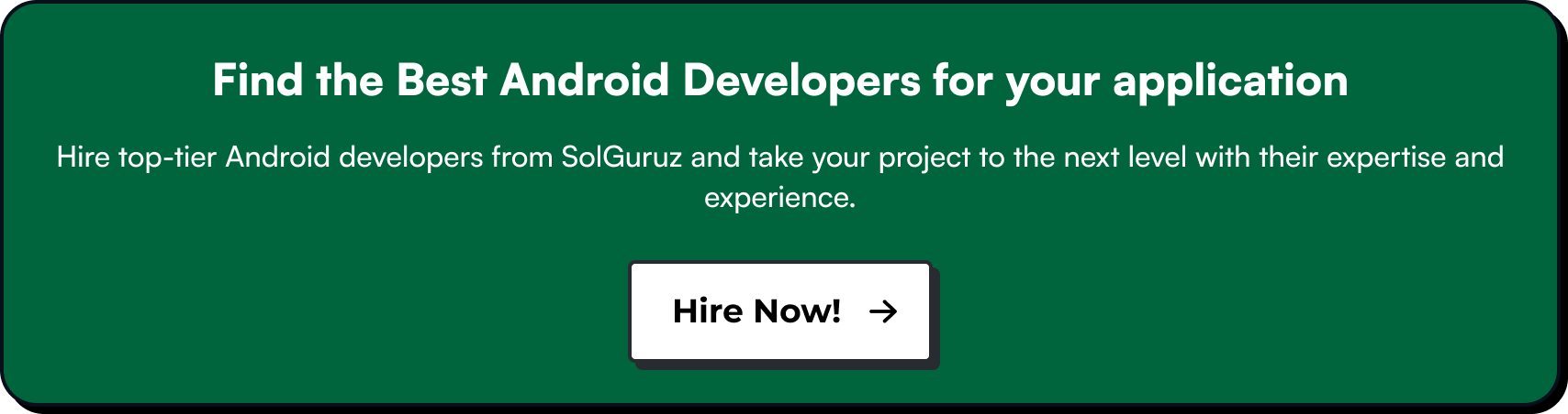 Find the Best Android Developers for your application idea