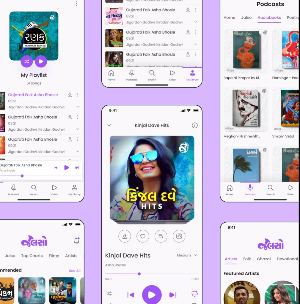 Music Streaming App - Podcast Platform App