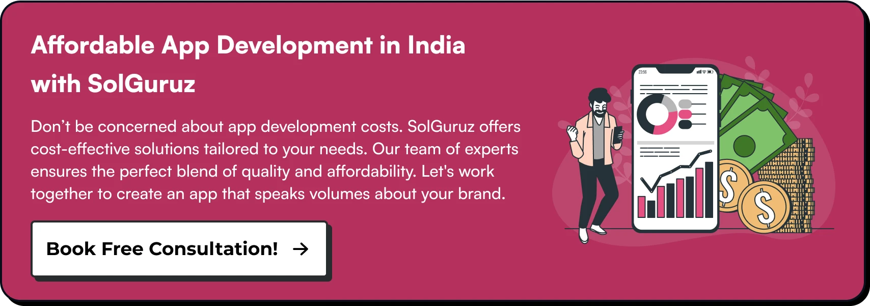 Affordable App Development in India with SolGuruz
