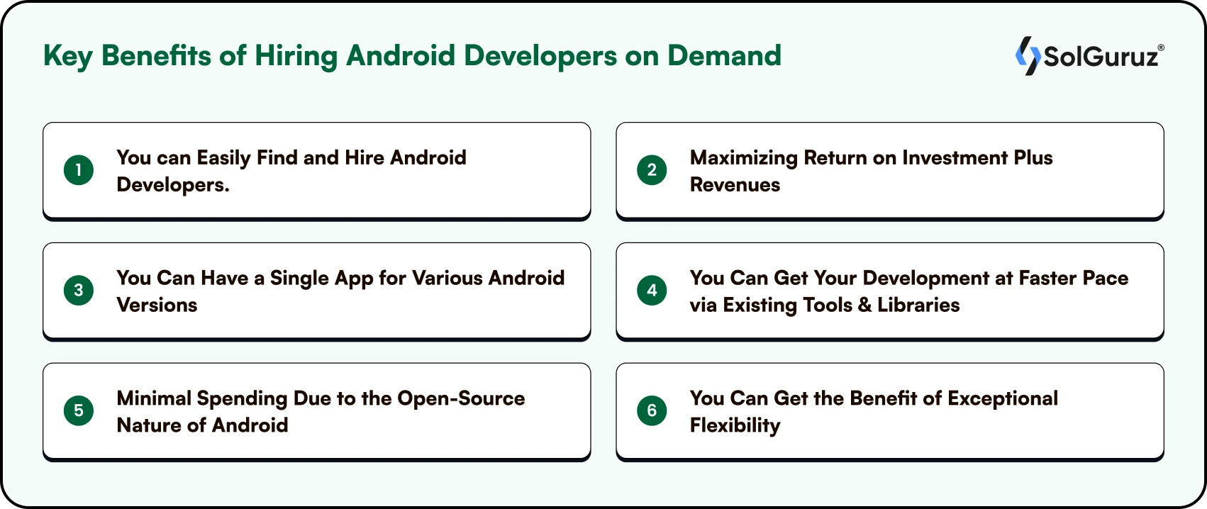 Key Benefits of Hiring Android Developers on Demand - Contract