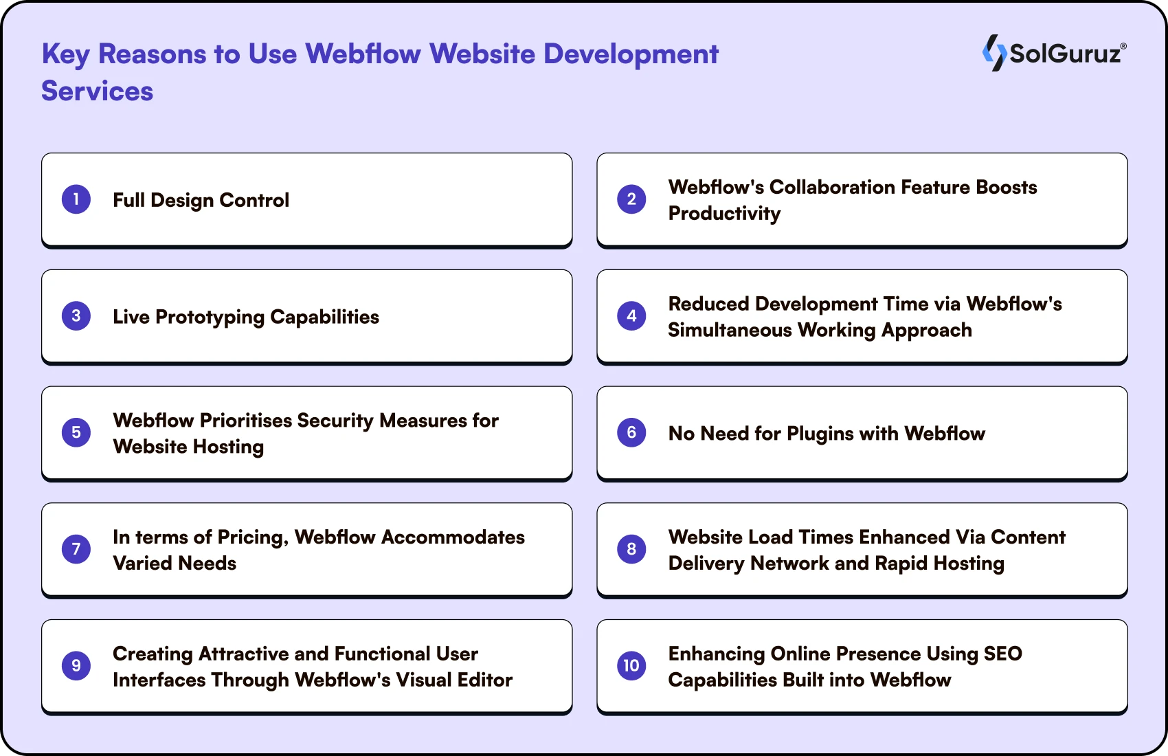 Key Reasons to Use Webflow Website Development Services