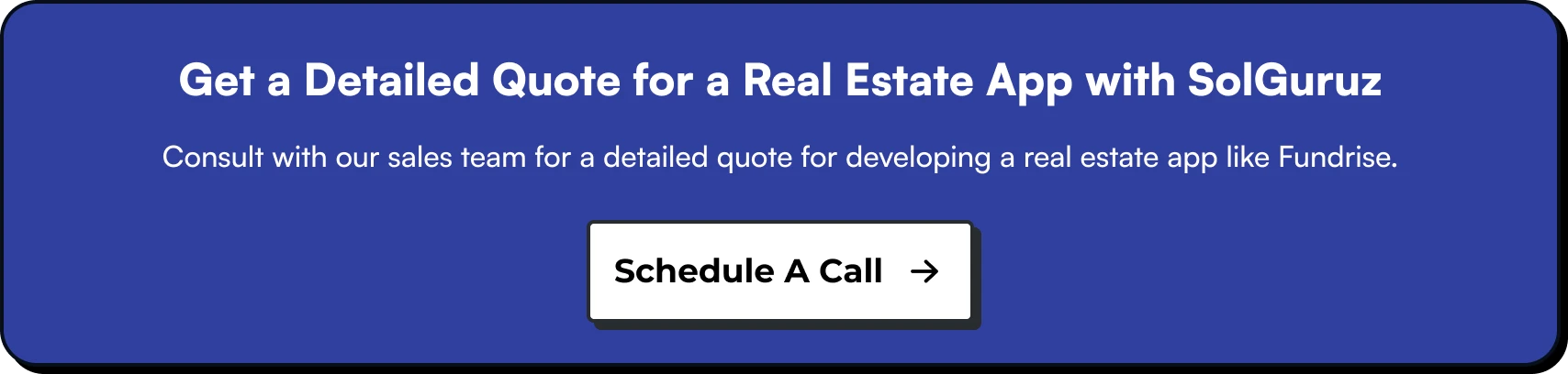 Get a Detailed Quote for a Real Estate App with SolGuruz