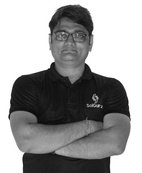 Lokesh Dudhat, CTO and Co-Founder of SolGuruz - Driving technological excellence and pioneering solutions for success.