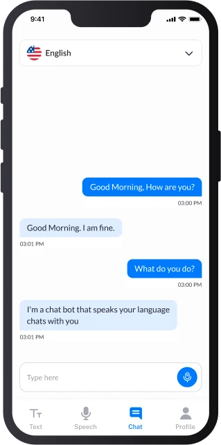 Translator App Chat