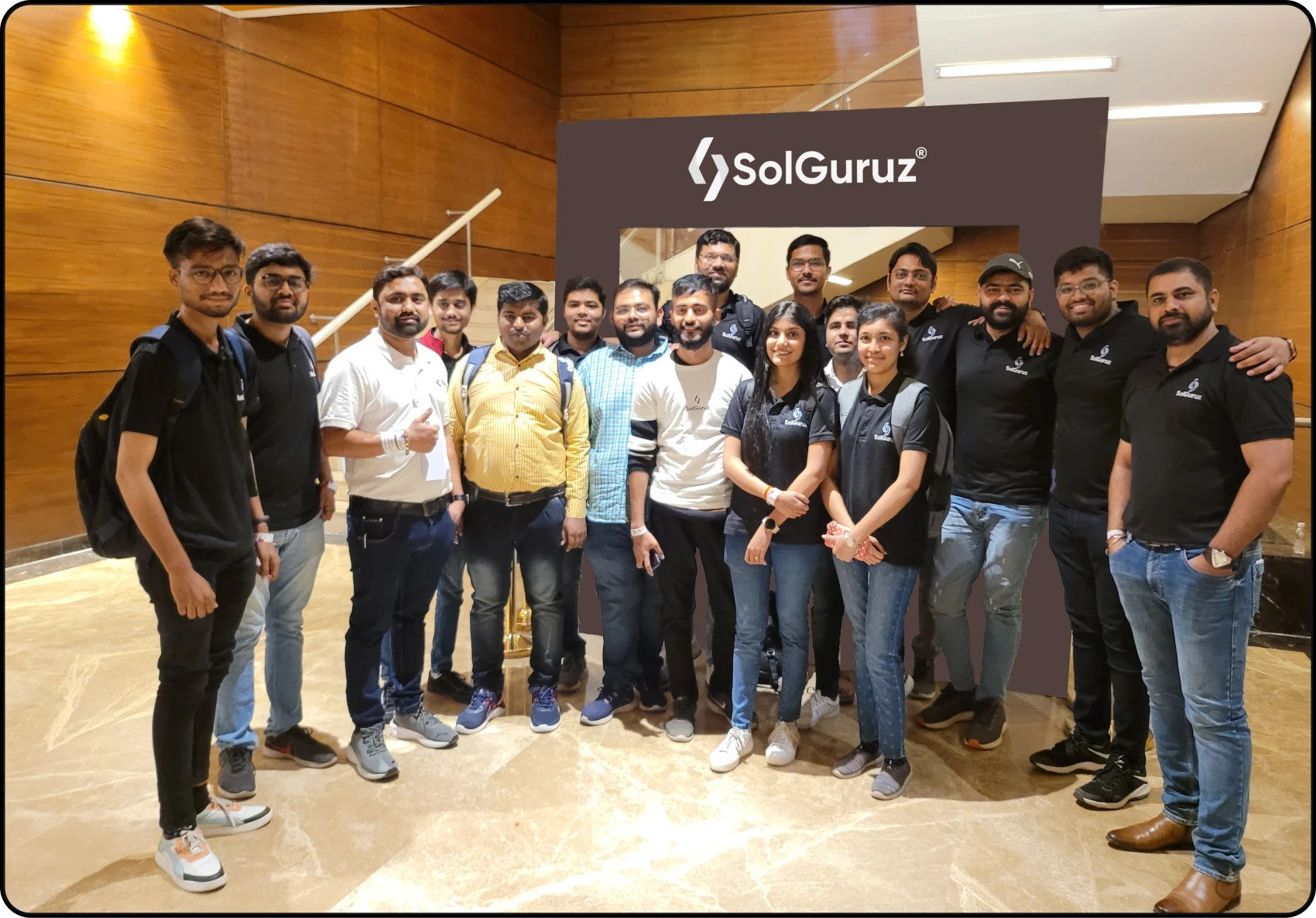 SolGuruz Team at DevFest Ahmedabad 2022 event