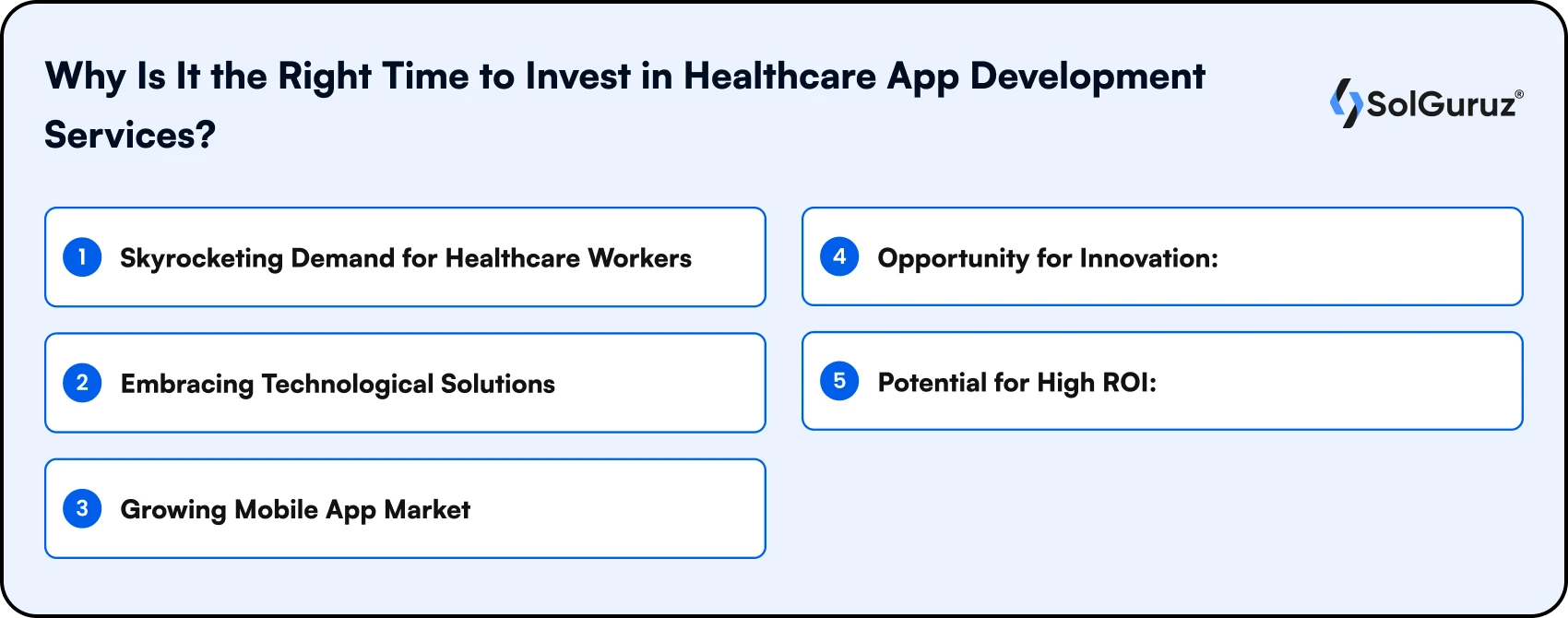 Why Is It the Right Time to Invest in Healthcare Staffing App Development Services